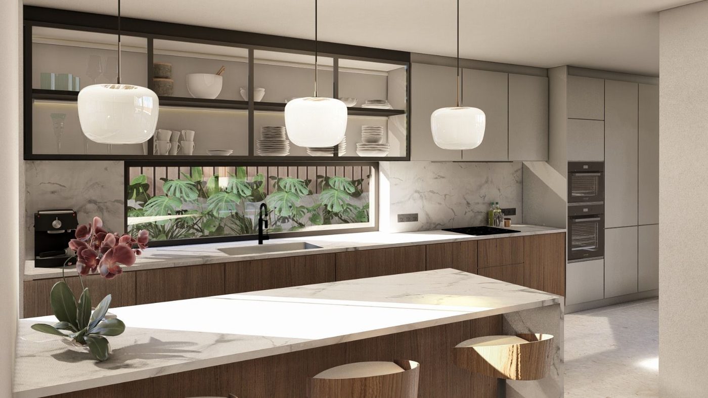 Kitchen render